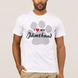 I Love (Heart) My Jämthund Dog Lovers Shirt
