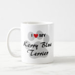 I Love (Heart) My Kerry Blue Terrier Coffee Mug