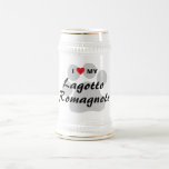 I Love (Heart) My Lagotto Romagnolo Beer Stein