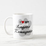 I Love (Heart) My Lagotto Romagnolo Coffee Mug
