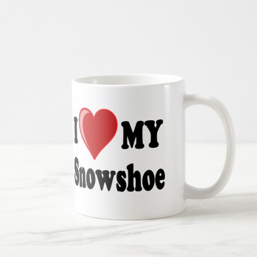 I Love Heart My Snowshoe Cat Coffee Mug