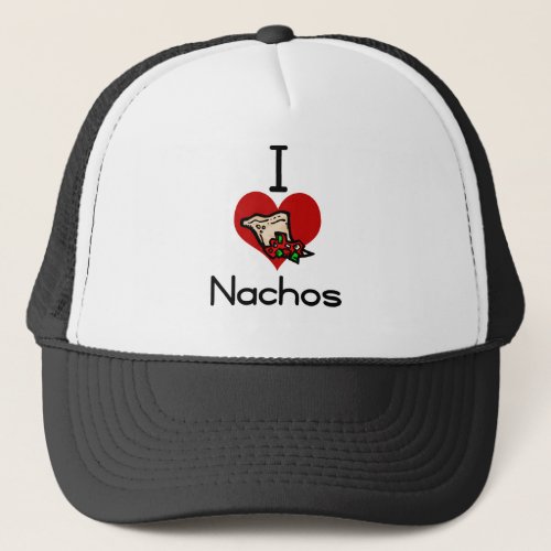 I love_heart nacho trucker hat