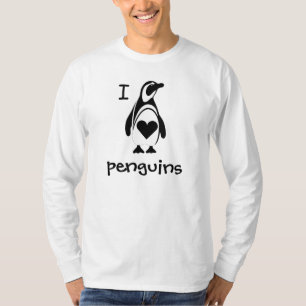 I Love Heart Penguins T-Shirt