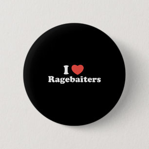 I Love Heart Ragebaiters  Button
