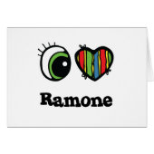 I Love (Heart) ramone (Front Horizontal)