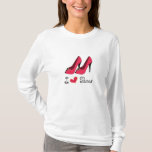 I Love (heart) Shoes Long Sleeve T-shirt