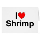 I Love (Heart) Shrimp (Front Horizontal)