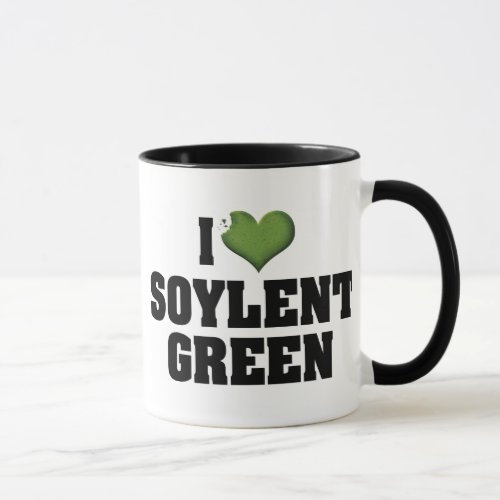 I Love Heart Soylent Green Mug