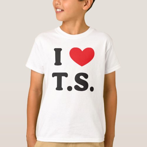 I Love Heart TS T_Shirt