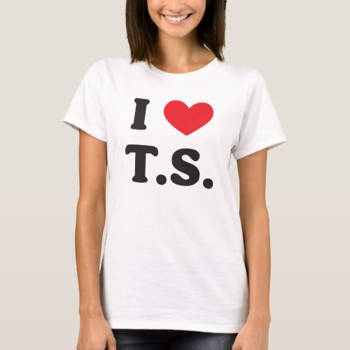 I Love Heart TS T_Shirt