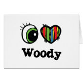 I Love (Heart) Woody (Front Horizontal)