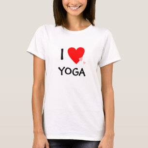 I Love (Heart) Yoga T-Shirt