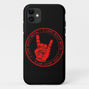 I love Heavy Metal Radio iPhone 11 Case
