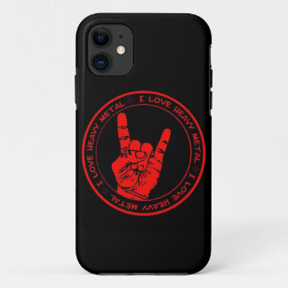 I love Heavy Metal Radio iPhone 11 Case