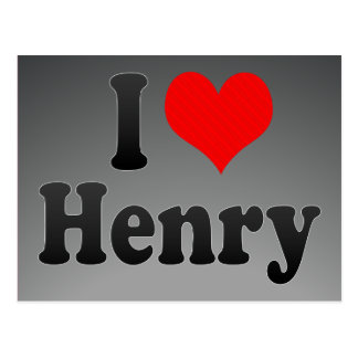 I Love Henry Gifts on Zazzle