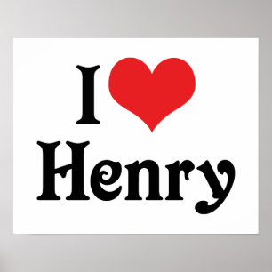 I Love Henry Poster