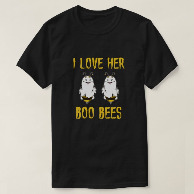 I love her boo bees Classic T-Shirt (Design Front)