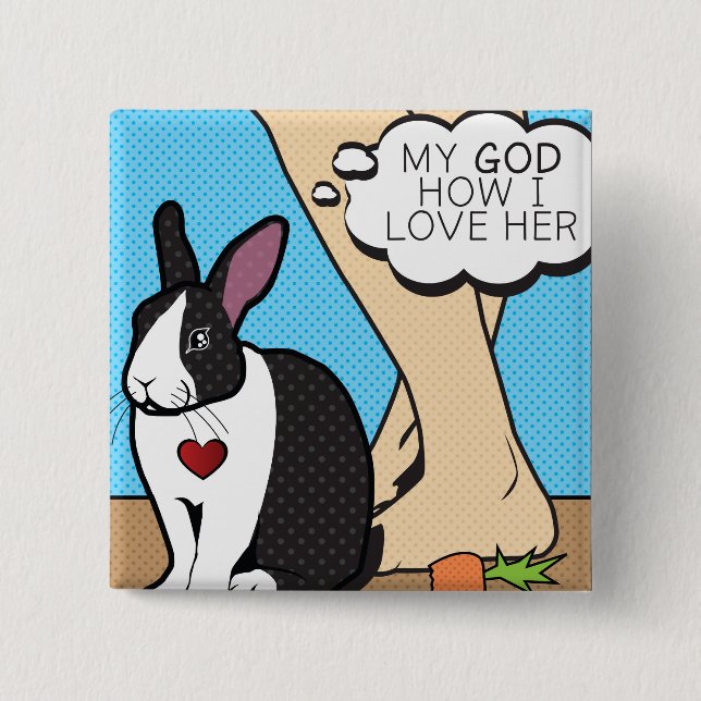 I LOVE HER BUTTON (Front)
