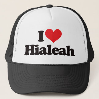 I Love Hialeah Trucker Hat