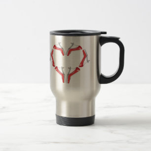 I Love High Heels Shoe Addict Travel Mug