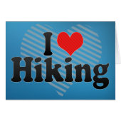 I Love Hiking (Front Horizontal)