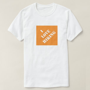 I Love Hiking Funny Dad Humorous Father's Day Gift T-Shirt