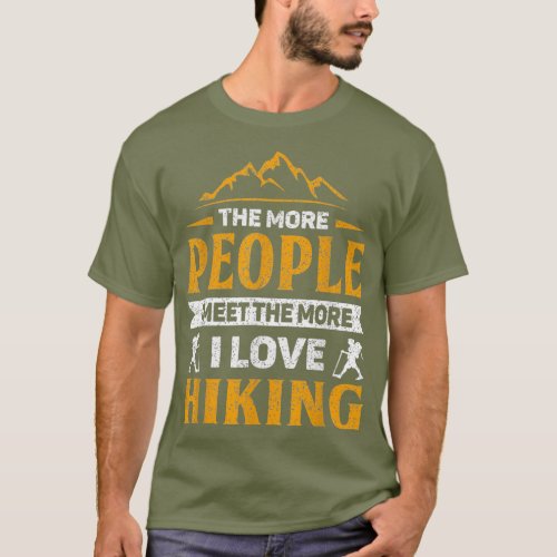 I Love Hiking T_Shirt