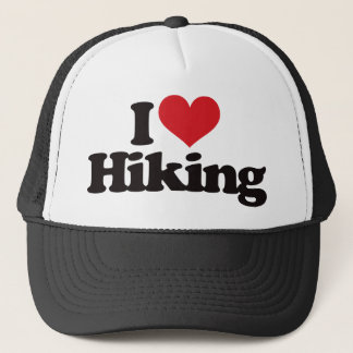 I Love Hiking Trucker Hat