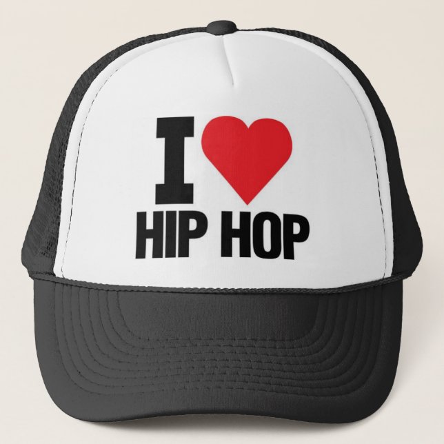 I Love hip hop HAT (Front)