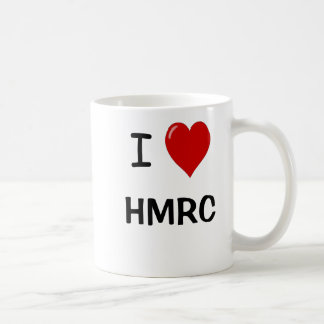 I Love HMRC - I Heart HMRC - For UK Tax Lovers! Coffee Mug