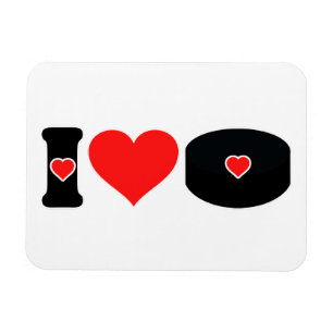 I love hockey magnet