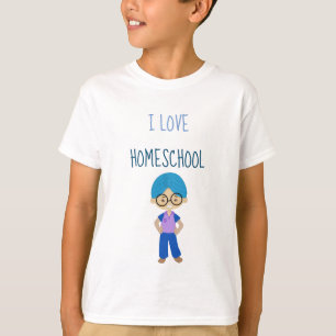 I love homeschool Multicultural T-Shirt