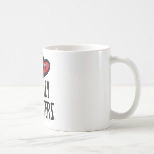 I Love Honey Badgers Coffee Mug