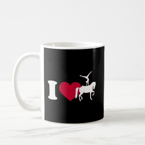 I Love Horse Vaulting Coffee Mug