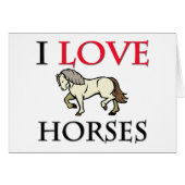 I Love Horses (Front Horizontal)
