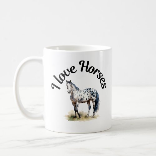 I Love Horses 0003 Coffee Mug