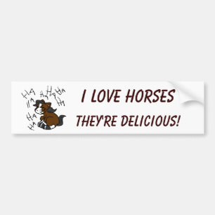 I LOVE HORSES #2 Bumper Sticker