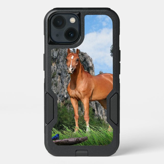I love Horses Otterbox iPhone Case (Back)