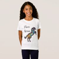 I love Horses T-Shirt