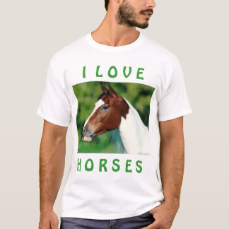 I Love Horses T-Shirt