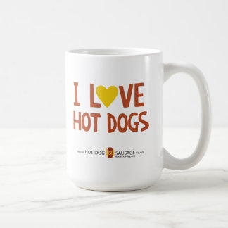 I love Hot Dogs 4 Coffee Mug