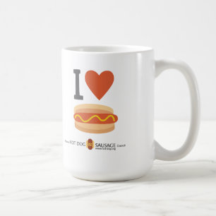 I love Hot Dogs Coffee Mug