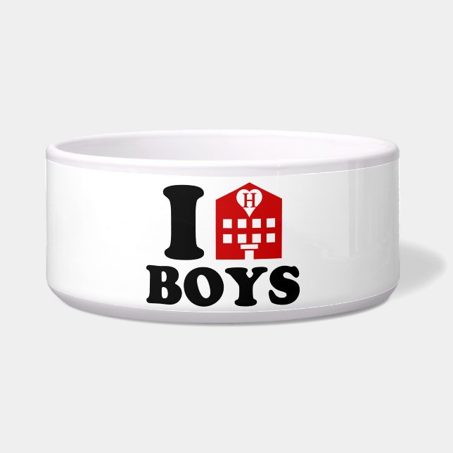 I Love Hotel Boys Bowl (Front)
