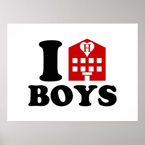 I Love Hotel Boys Poster