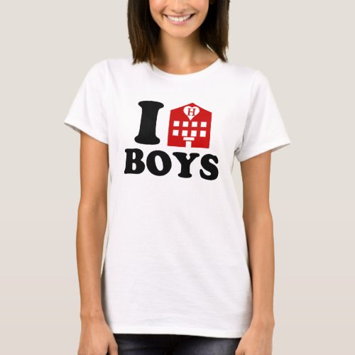 I Love Hotel Boys T_Shirt
