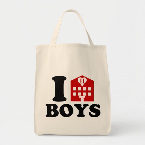 I Love Hotel Boys Tote Bag