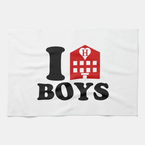 I Love Hotel Boys Towel