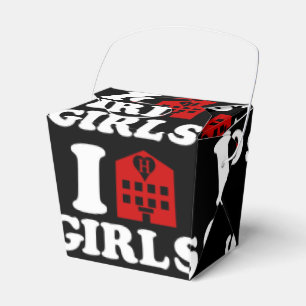 I Love Hotel Girls Favor Boxes