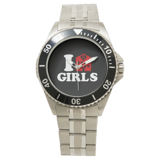 I Love Hotel Girls Watch (Front)