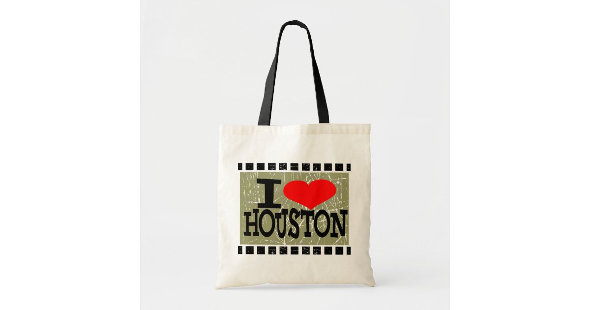 I Love Houston Tote Bag